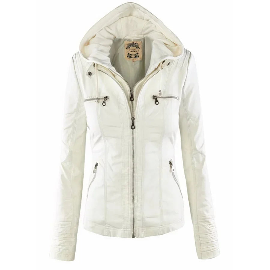 Flavia | Giacca in pelle resistente ed elegante